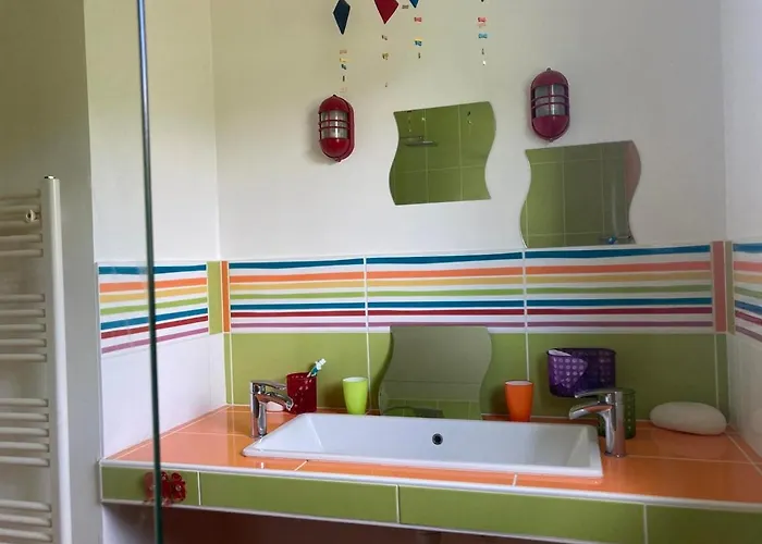 La Maison Bleue-sciotot-les Pieux Accommodatie bij particulieren *